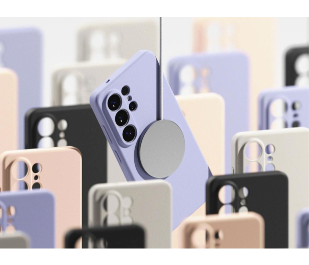 Ringke Silicone Magnetic Magsafe Galaxy S26 Ultra Pink Sand - 1500214 - zdjęcie 5